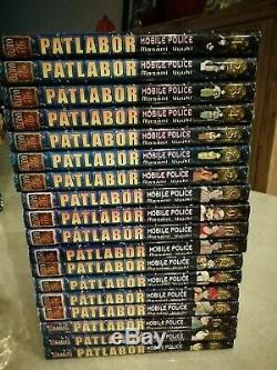 Patlabor Complete Volume 1 In 18 (manga From Masami Yuuki) Very Good