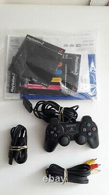 Playstation 2 Scph-39004 Full Box Serial Matching Tres Good State