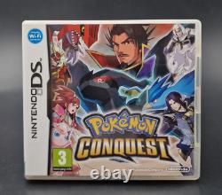 Pokémon Conquest Nintendo DS Complete CIB PAL Very Good Condition