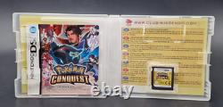 Pokémon Conquest Nintendo DS Complete CIB PAL Very Good Condition