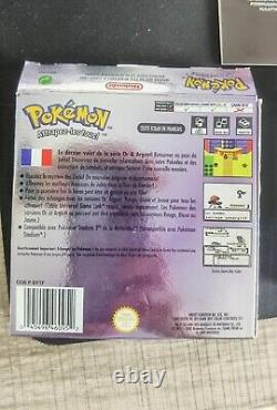 Pokémon Crystal Very Good Condition Game Boy Color Missing Notice