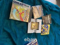 Pokemon Gold Version (game Boy Color, 2000), Complete And Very Good Condition