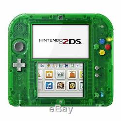 Pokemon Green Console Nintendo 2ds Limited Edition Pack Very Good Condition
