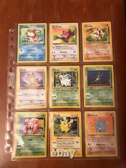 Pokémon Jungle Lot From 33 Cards Nm-m Near Mint Mint Very Good Condition
