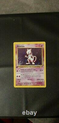 Pokémon Mewtwo Card 10/102 Edition 1 Fr Base Set Opportunity In Very Good State