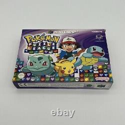 Pokemon Puzzle League Nintendo 64 Complete Very Good Condition