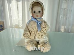 Porcelain Head Doll 43 Cm. Very Good Condition See Photos