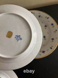 Porcelain from Nyon 12 cake plates Very good condition