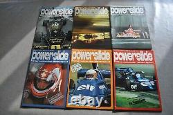Powerslide Year 1974 Complete, 12 Issues + Posters, In Very Good Condition + Binding