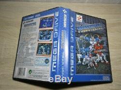 Probotector Sega Megadrive Pal Euro Complete Box And Notice Very Good Rare