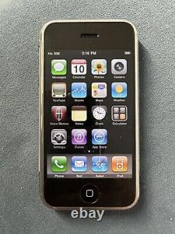Promo Iphone Edge 2g 1st St Generation A1203 USA 8gb Functional Very Good Condition