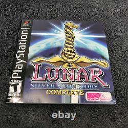 Ps1 Lunar Silver Star Story Complete USA Very Good Condition