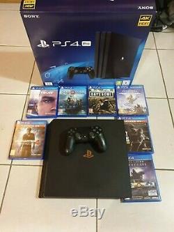Ps4 Pro (hmc-7200) In Very Good Condition + 7 Games