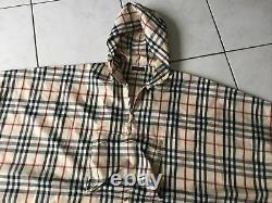 Rain Cap, Adult-sized Poncho Burberry 36/38/40/42 /44 Very Good Condition Almost