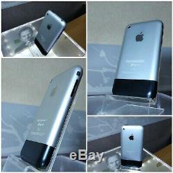 Rare 1st Iphone 2g 8gb (2007) Led Showcase In Very Good Condition Collection