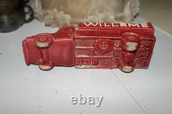 Rare Ceramic Advertising Ashtray Willeme 60's Truck Very Good Condition