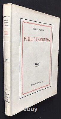 Rare EO 1932 JACQUES DECOUR PHILISTERBURG 1/109 reimposed (Very good condition)