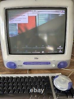Rare Imac G3 Violet! With Office And Adobe Photodeluxe. Very Good State