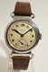 Rare Movado Chronometer Steel In Very Good Condition, Articulated Anses, 40s