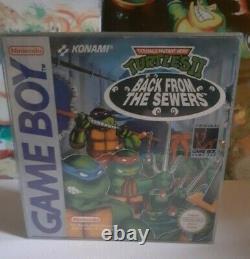 Rare! Ninja Turtles 2 Back From The Sewers Pal Fah Game Boy. Very Good Condition