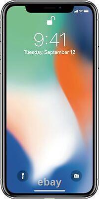 Refurbished APPLE iPhone X 64GB Silver Very Good Condition