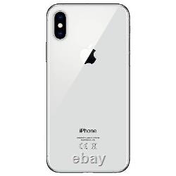 Refurbished APPLE iPhone X 64GB Silver Very Good Condition