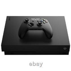 Refurbished MICROSOjson Xbox One X 1TB Black Very Good Condition