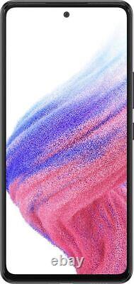 Refurbished SAMSUNG Galaxy A53 5G 128GB Black Very Good Condition