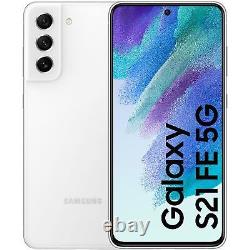 Refurbished SAMSUNG Galaxy S21 FE 5G 128GB White Very Good Condition