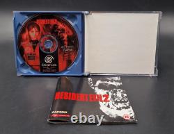 Resident Evil 2 SEGA Dreamcast DC Complete In Box PAL Very Good Condition