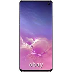 SAMSUNG Galaxy S10 128GB Black Prism with New Battery Very Good Condition