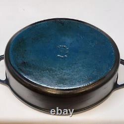 STAUB France Oval Cocotte 33 cm 6.7 liters Black Cast Iron Used Very Good Condition