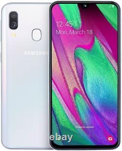 Samsung Galaxy A40 64 GB White Reconditions Very Good State