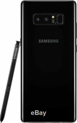 Samsung Galaxy Note 8 Refurbished Unlocked 64gb Black Very Good Condition Gara
