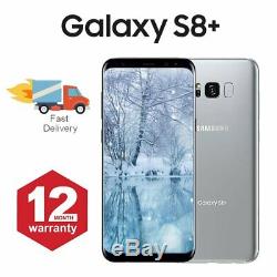 Samsung Galaxy S8 + Plus Android Mobile Phone 64gb Silver Very Good State