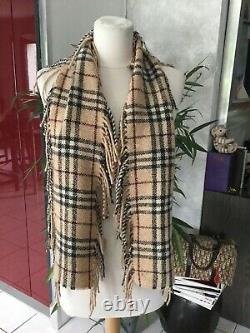 Scarf Angora And Cashmere Scarf Burberry Very Good Condition Like New 425
