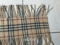 Scarf Angora And Cashmere Scarf Burberry Very Good Condition Like New 425