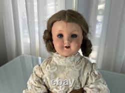 Second-Hand for Collection, 52 cm Doll. Very Good Condition See Photos