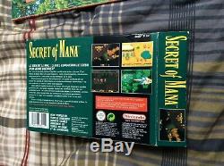 Secret Of Mana Super Nintendo Console Game Very Good Condition With Guide