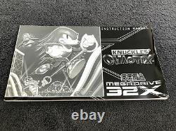 Sega 32x Knuckles Chaotix Pal Very Good Condition