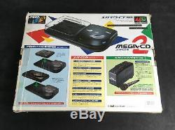 Sega Mega CD 2 Empty Box + Cale + Accessories Jap Very Good