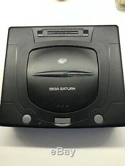 Sega Saturn Complete In Box With 5 Games In Very Good Condition