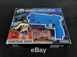 Sega Saturn The House Of The Dead + Virtua Gun Eur Very Good