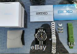 Seiko 5 Skz211k1 Atlas (very Good Condition) + 3 Bracelets + Box + Papers