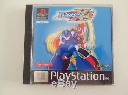 Set Of 3 Games Mega Man Pal Fr Mega Man X4, X5 And X6 On Ps1 Very Good State