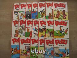 Set of 20 PETZI comic books Casterman Edition 1990 Very Good Condition