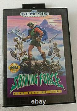 Shining Force Ntsc Us Sega Genesis Complete Very Good State