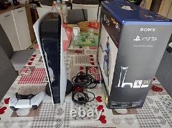 Sony Ps5 White Very Good Status Some Guarantee Service