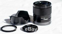Sony Sel28f20 Ef 28mm F / 2.0 Lens Black Very Good Condition