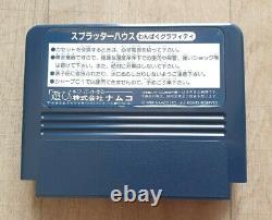 Splatterhouse Nintendo Famicom Fc Nes Ntsc-j Jap Japan Very Good State